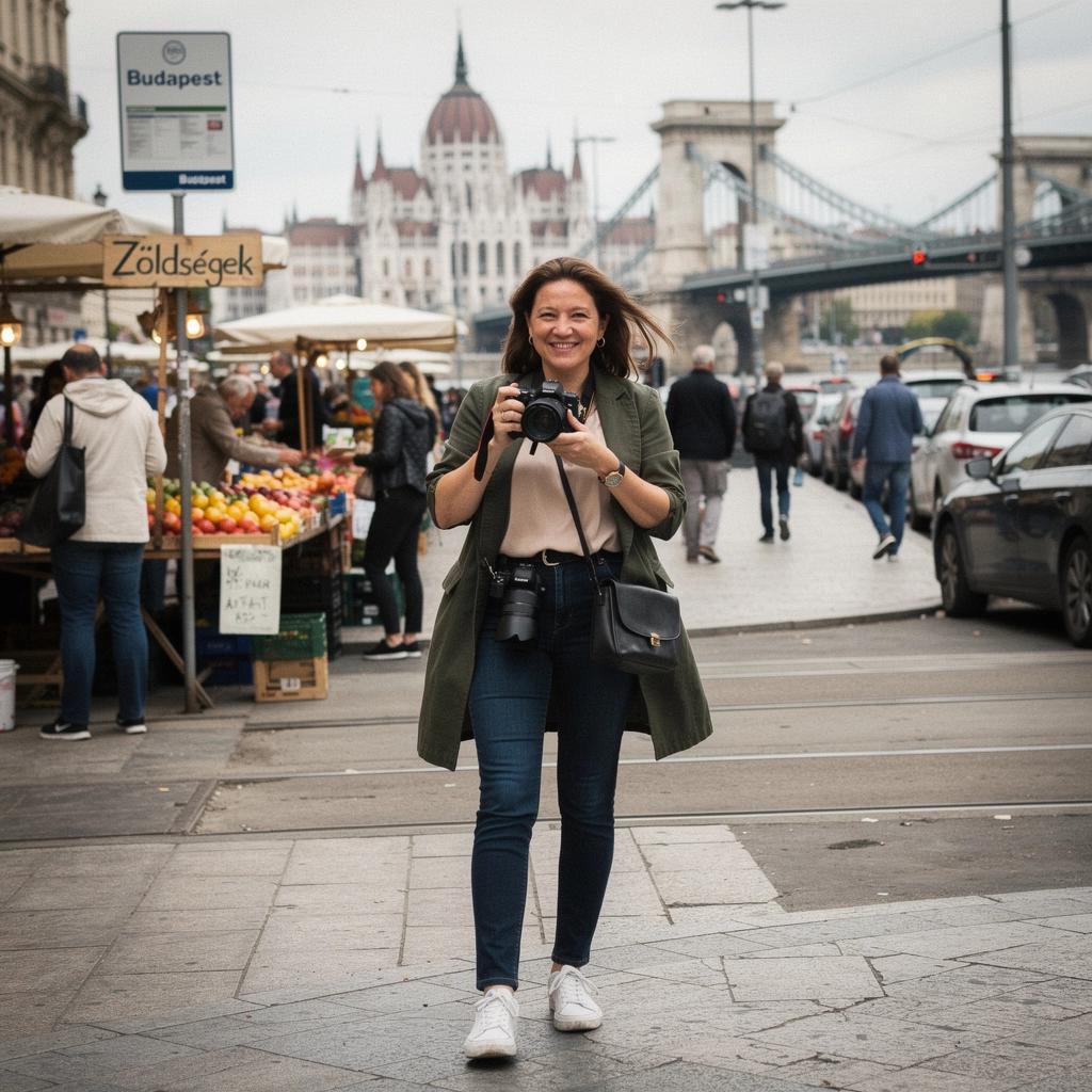 Családi portré a természetben, boldog pillanatok megörökítve.